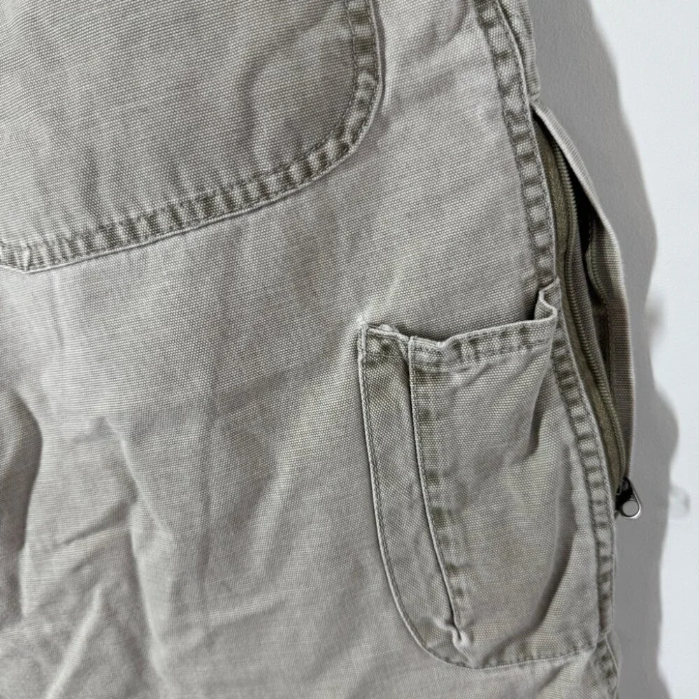 KUHL Khaki Utility Outdoor Pants Size 32x32 Hiking Travel Workwear